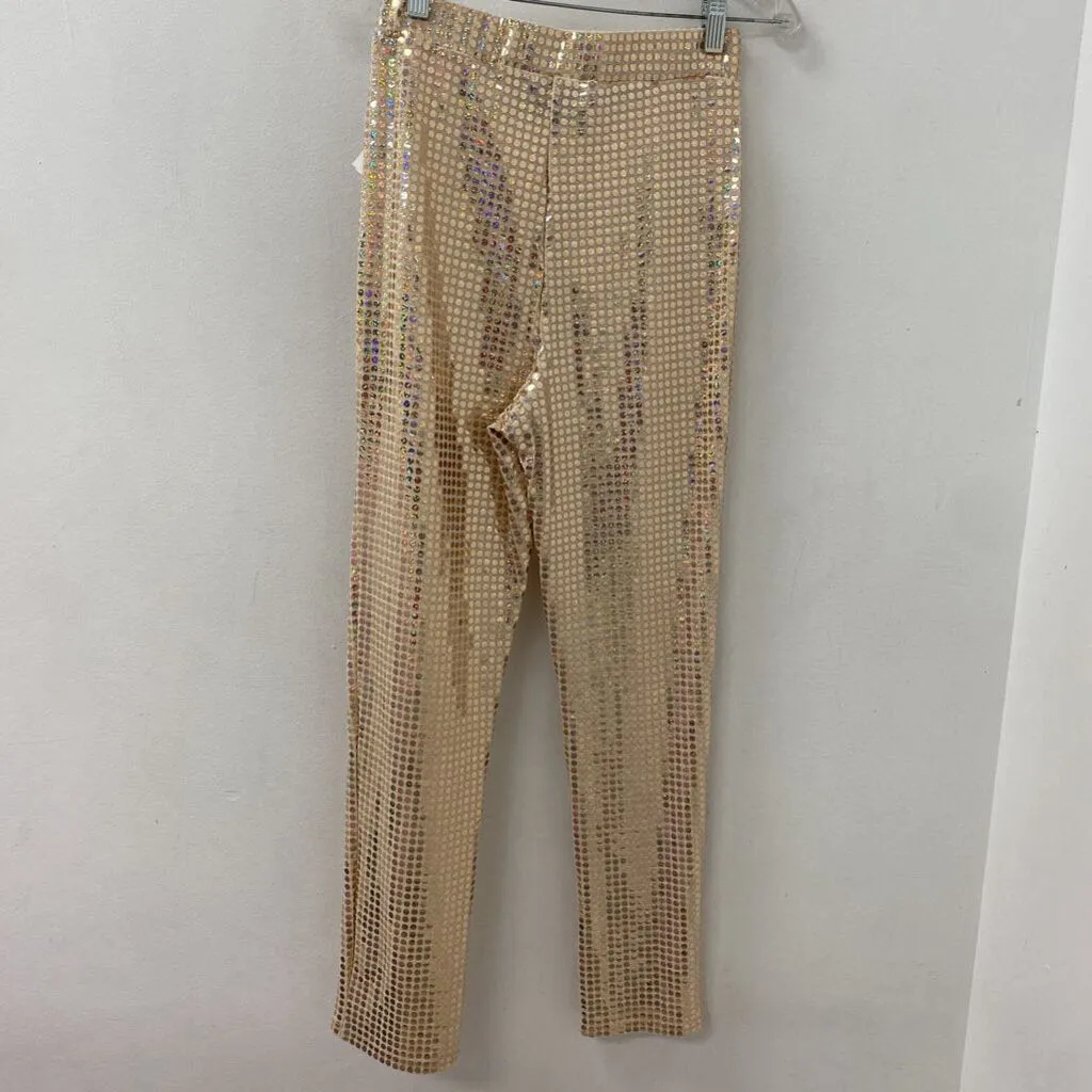 ASOS WOMEN'S LEGGINGS pink shiney-dots 6 sold by The Comeback product image thumbnail 3