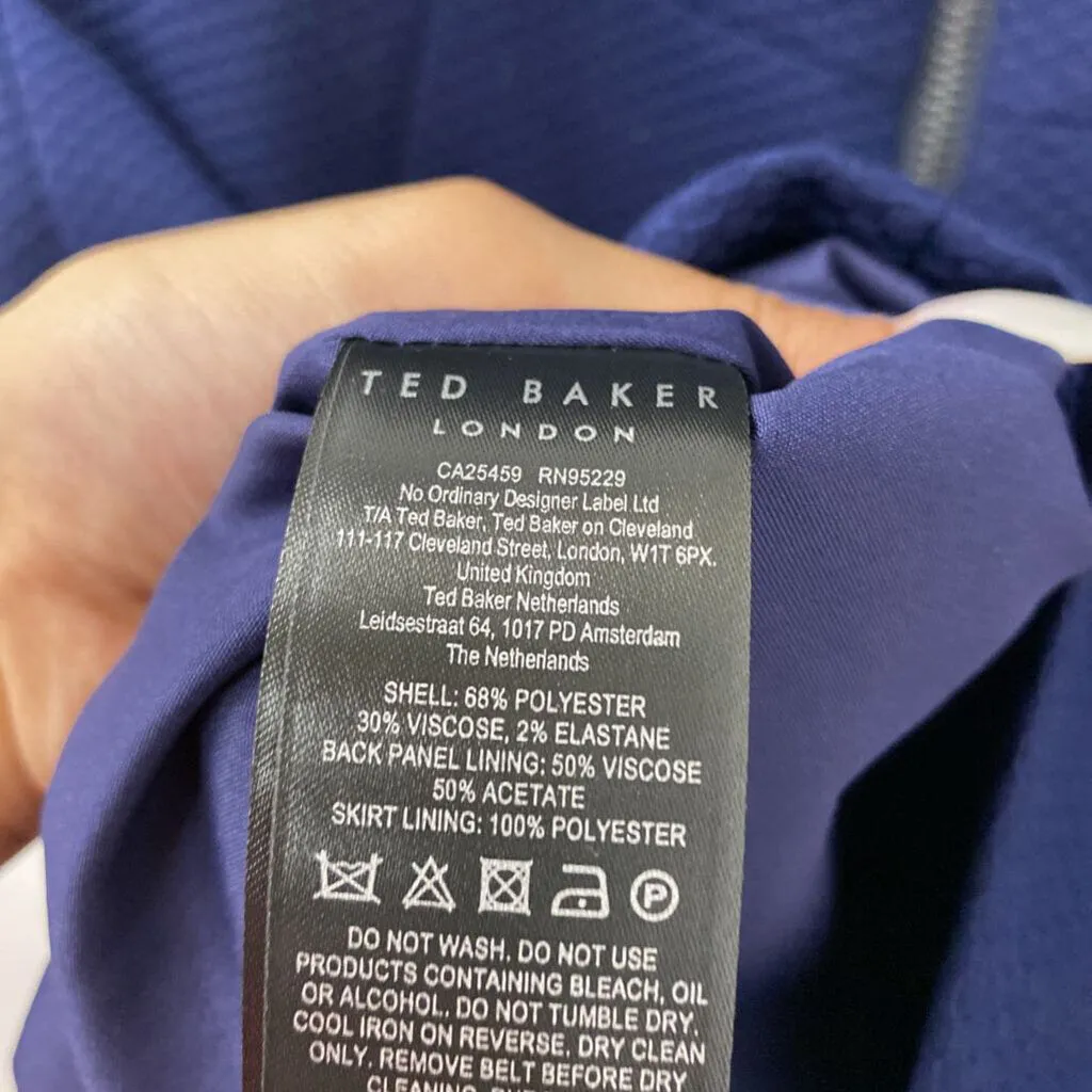 TED BAKER WOMEN'S DRESS navy 8/3 sold by The Comeback product image thumbnail 3