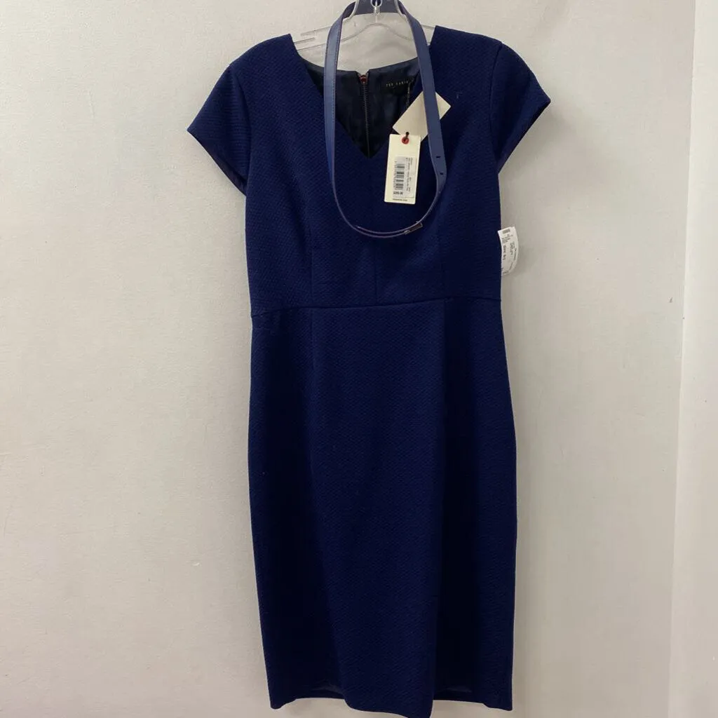 TED BAKER WOMEN'S DRESS navy 8/3 sold by The Comeback