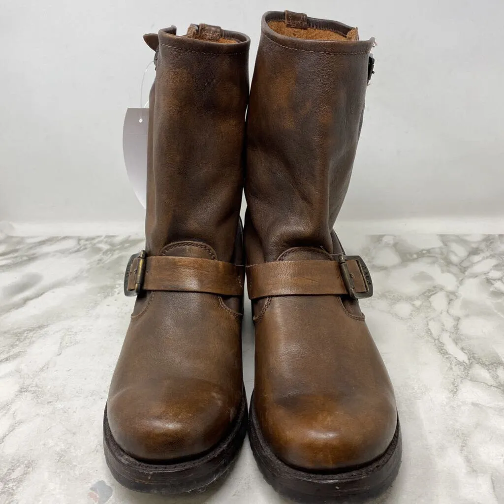 FRYE WOMEN'S BOOTS brown 8 sold by The Comeback