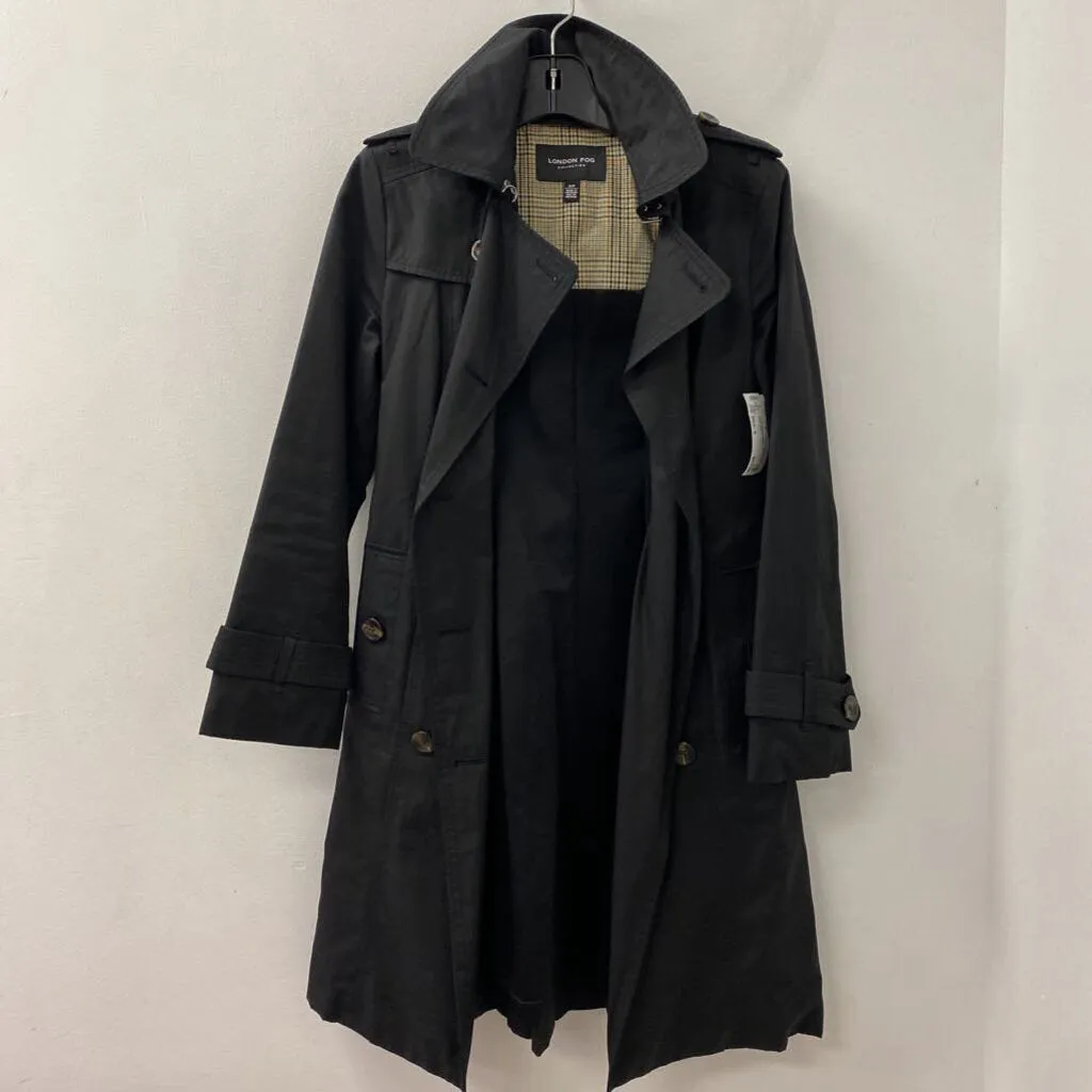 LONDON FOG WOMEN'S COAT black S sold by The Comeback product image thumbnail 2