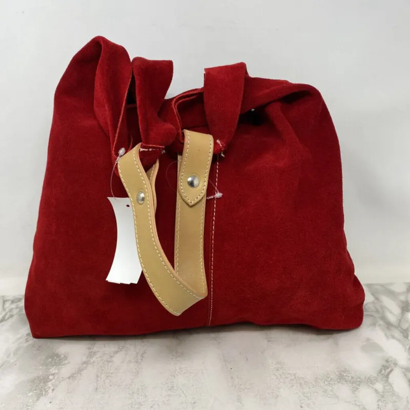 alberta di canio WOMEN'S BAG red made by Alberta Di Canio