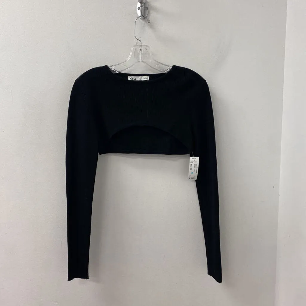 ZARA WOMEN'S SWEATER bblack M sold by The Comeback