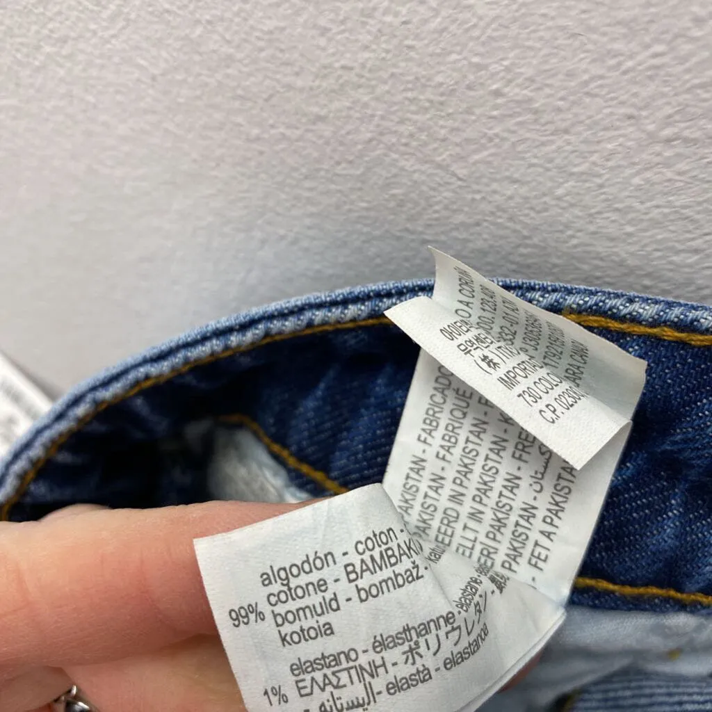 ZARA WOMEN'S JEANS blue 6 sold by The Comeback product image thumbnail 4