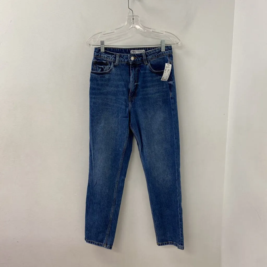 ZARA WOMEN'S JEANS blue 6 sold by The Comeback