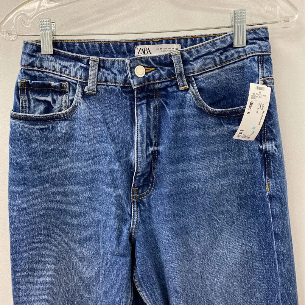 ZARA WOMEN'S JEANS blue 6 sold by The Comeback product image thumbnail 2