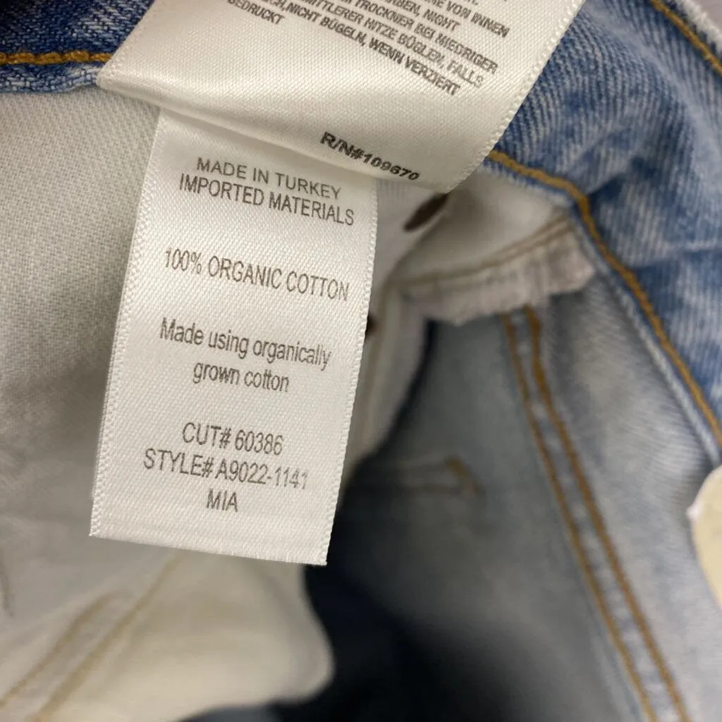 AGOLDE WOMEN'S JEANS light blue L/34 sold by The Comeback product image thumbnail 4