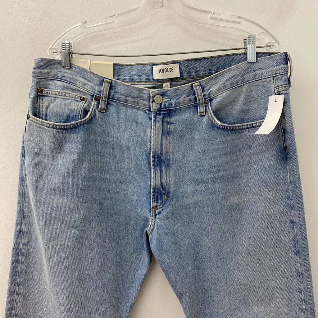 AGOLDE WOMEN'S JEANS light blue L/34 sold by The Comeback product image thumbnail 2