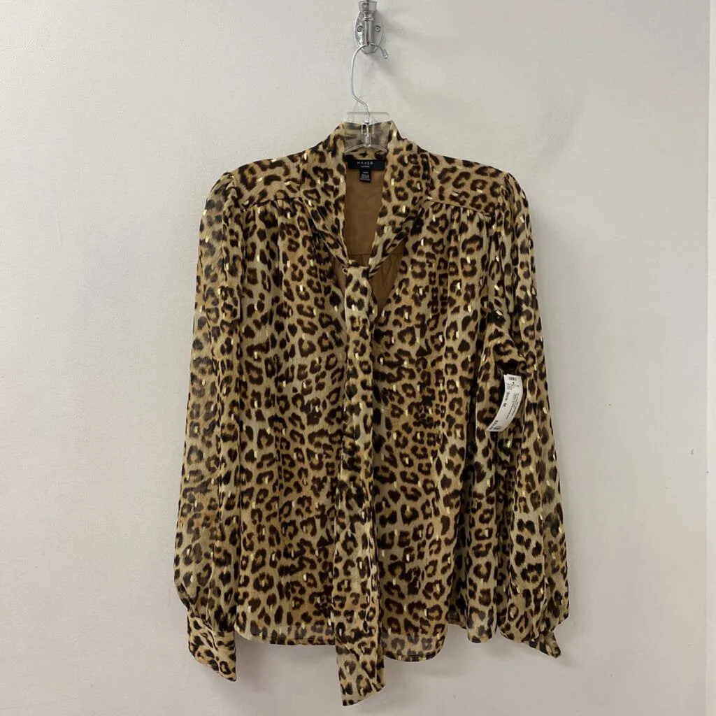 WOMEN'S BLOUSE/SHIRT animal print M sold by The Comeback