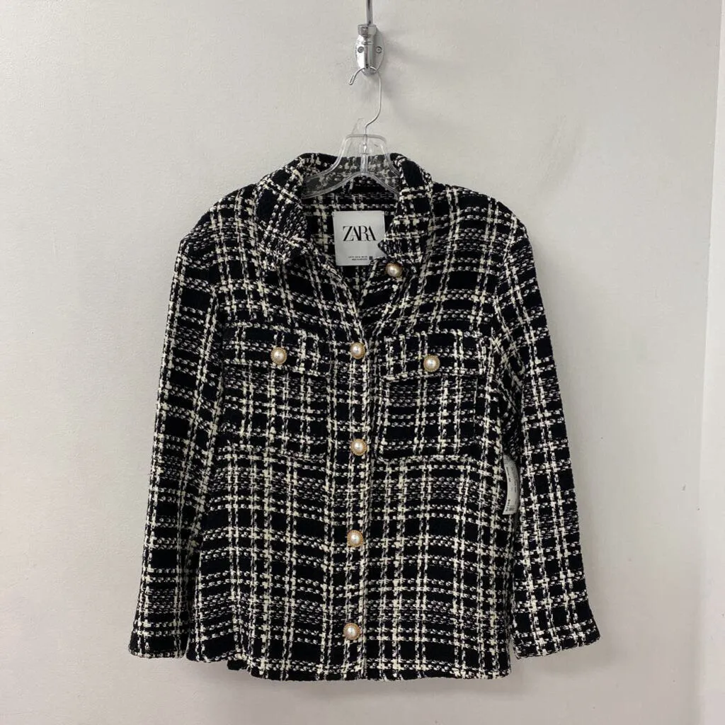 ZARA WOMEN'S BLOUSE/SHIRT black white M sold by The Comeback