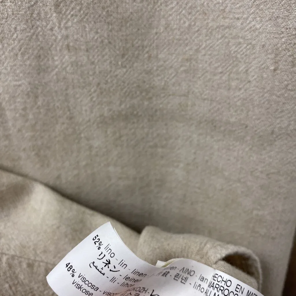 ZARA WOMEN'S BLOUSE/SHIRT beige M sold by The Comeback product image thumbnail 3