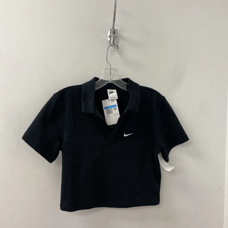 NIKE WOMEN'S ACTIVE TOP black white M made by Nike