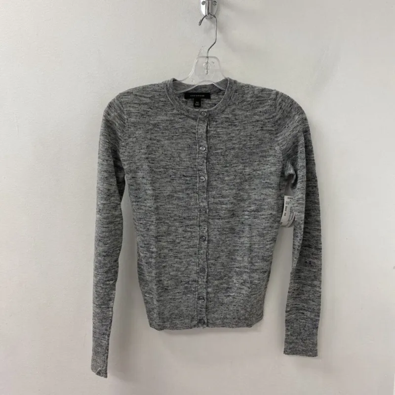 ANN TAYLOR WOMEN'S CARDIGAN grey marled XS sold by The Comeback