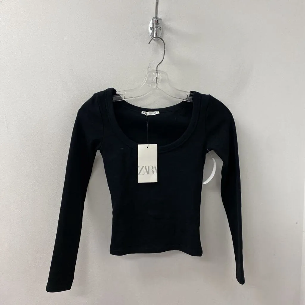 ZARA WOMEN'S T-SHIRT black S sold by The Comeback