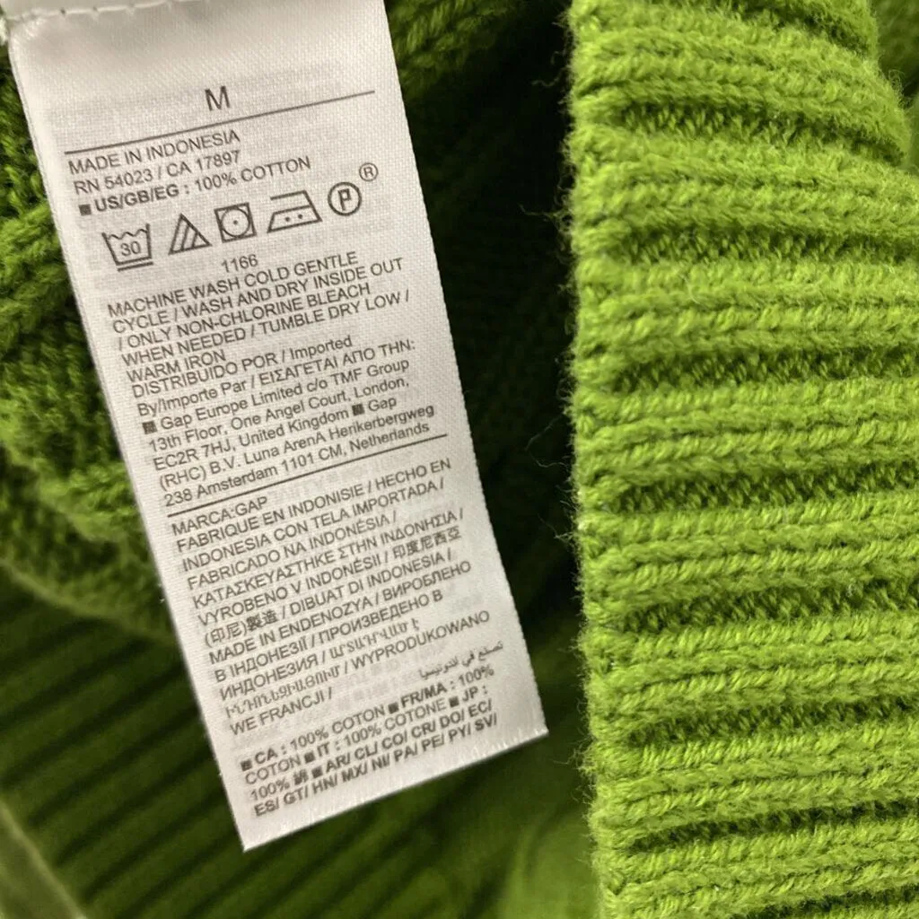 GAP WOMEN'S SWEATER green M sold by The Comeback product image thumbnail 3