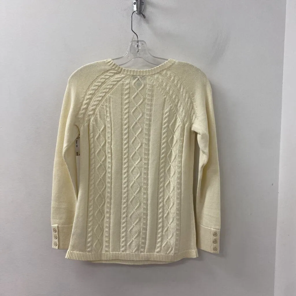 TALBOTS WOMEN'S SWEATER cream XS sold by The Comeback product image thumbnail 2