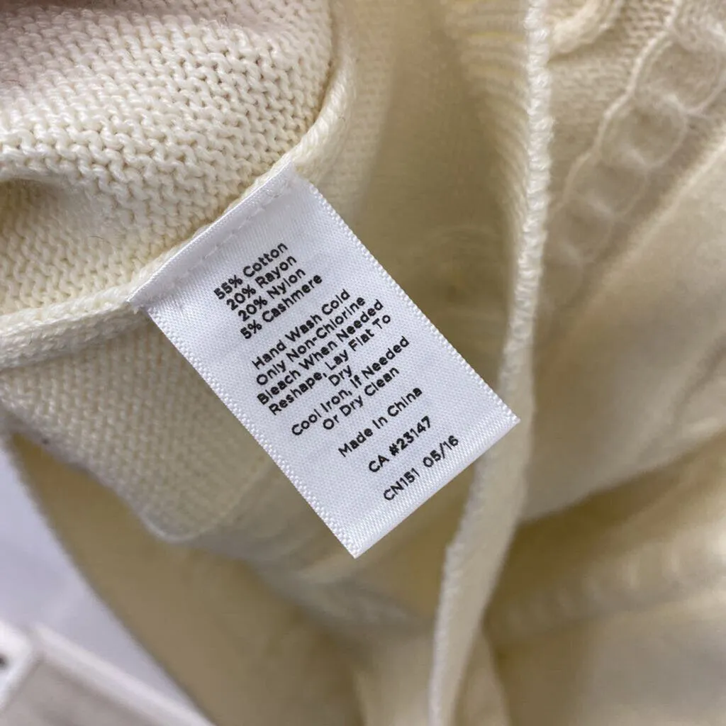 TALBOTS WOMEN'S SWEATER cream XS sold by The Comeback product image thumbnail 3