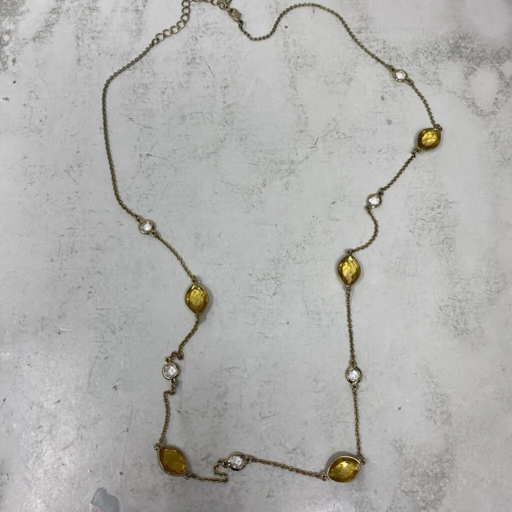 Banana Republic WOMEN'S NECKLACE clear yellow sold by The Comeback product image thumbnail 2