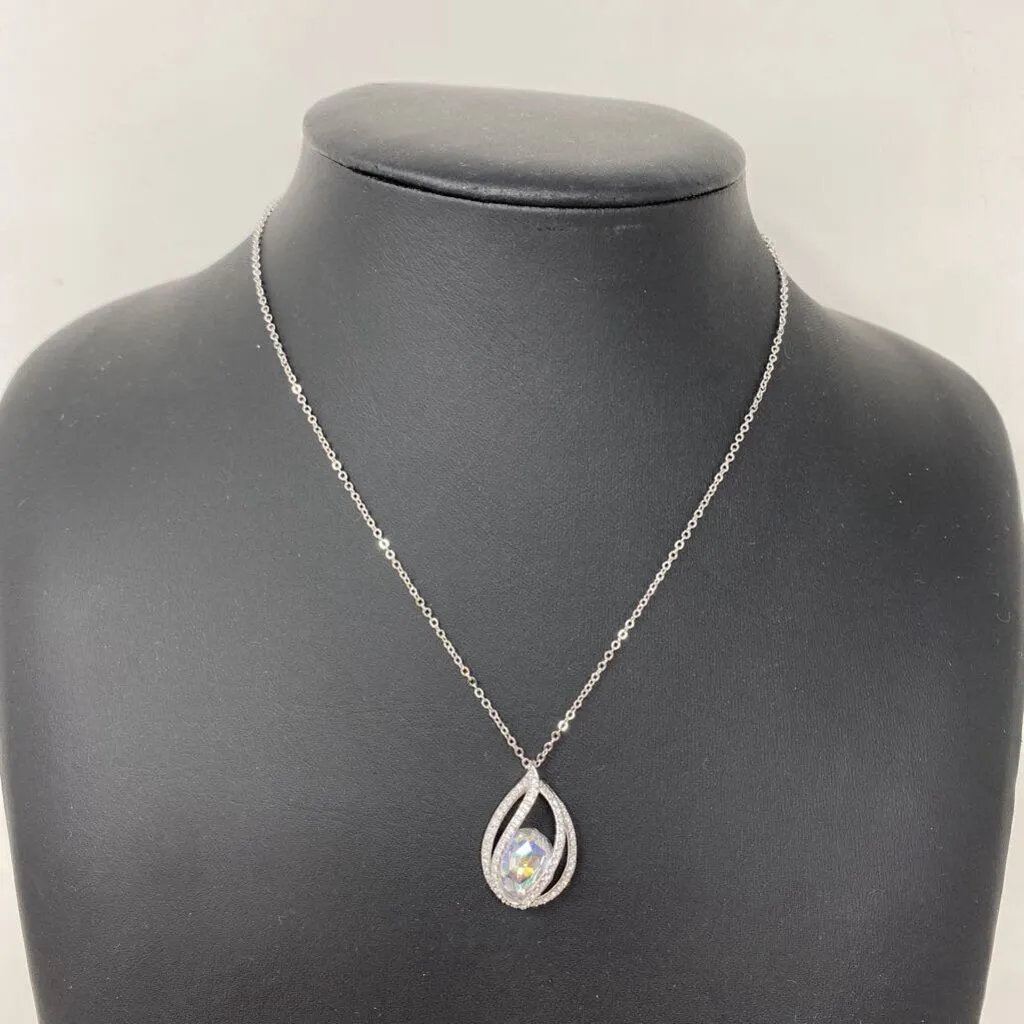SWAROVSKI WOMEN'S NECKLACE silver sold by The Comeback product image thumbnail 2