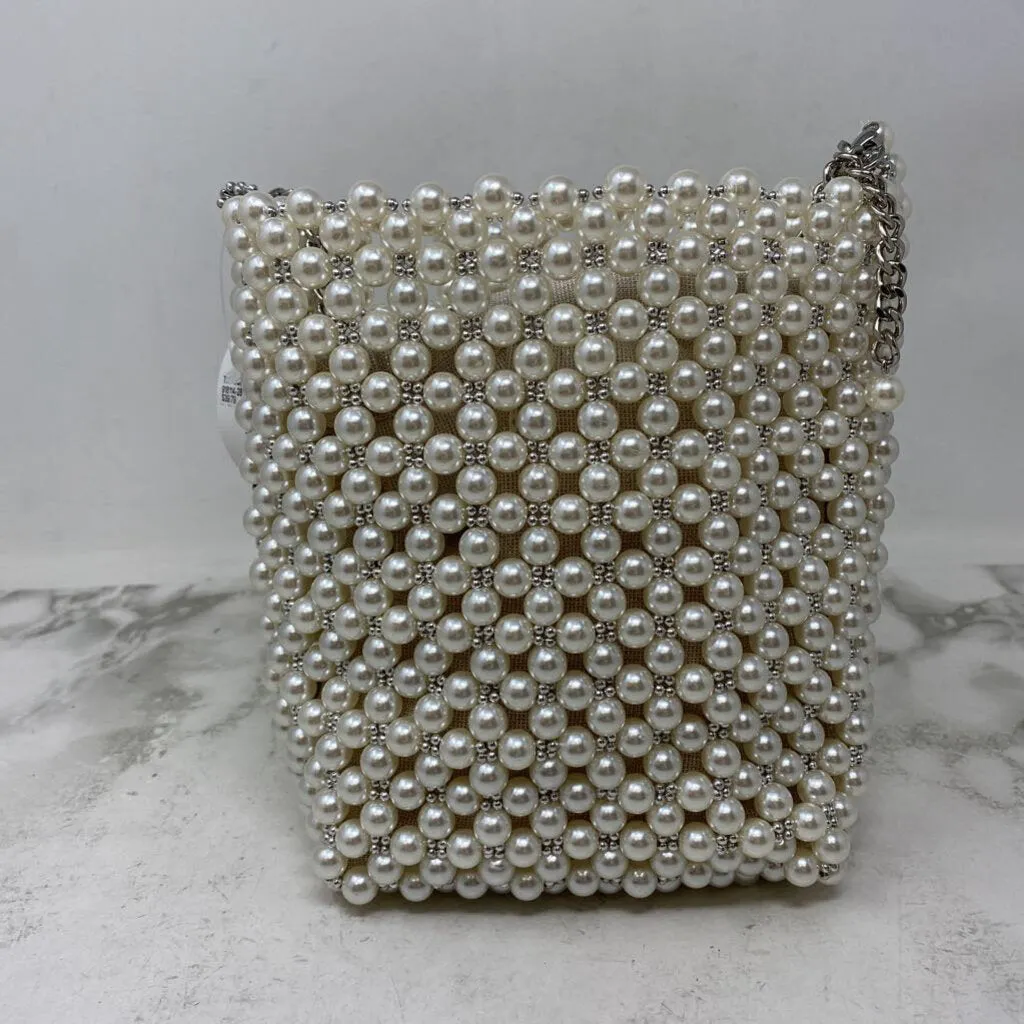 ZARA WOMEN'S BAG white silver sold by The Comeback product image thumbnail 3