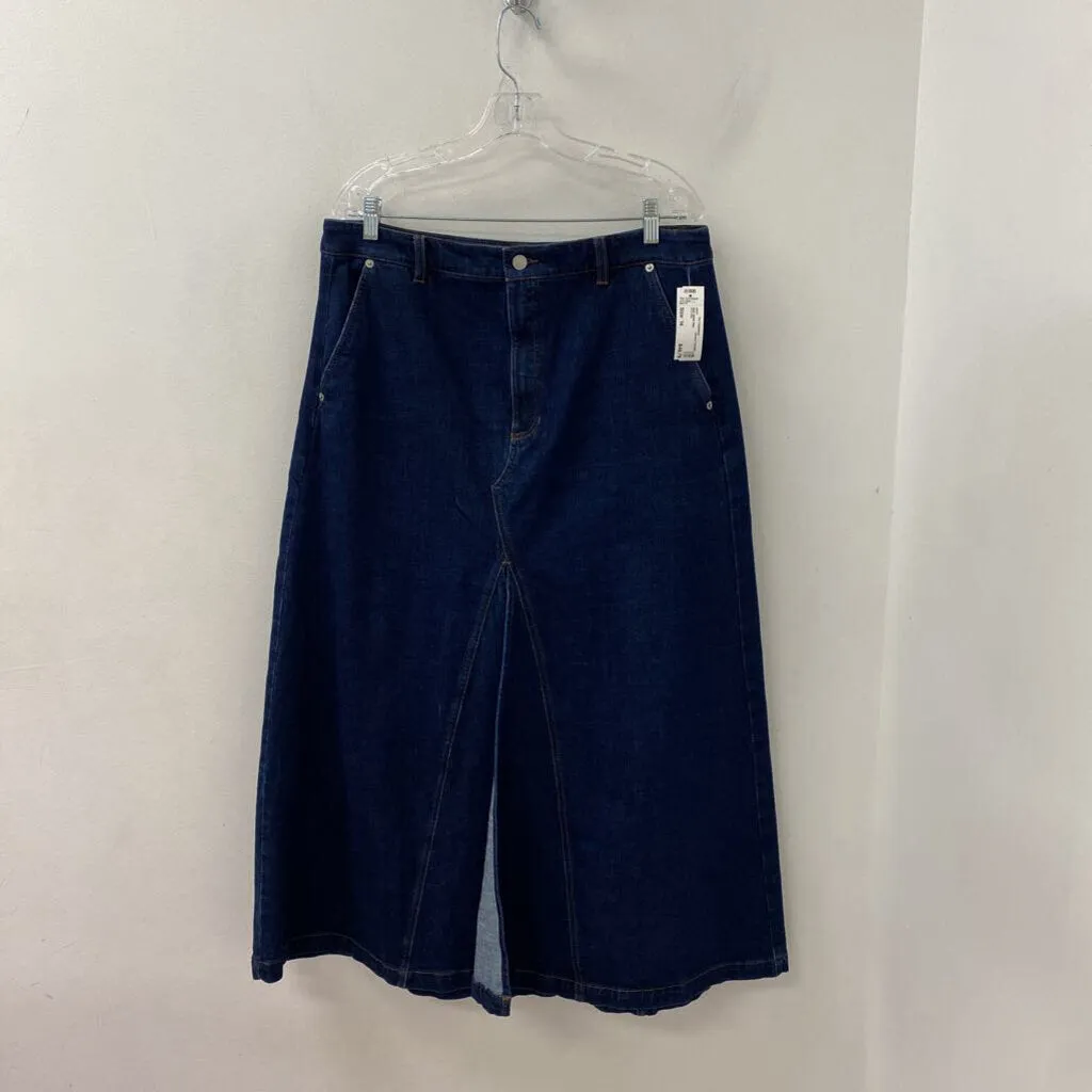 Banana Republic WOMEN'S SKIRT blue 14 sold by The Comeback