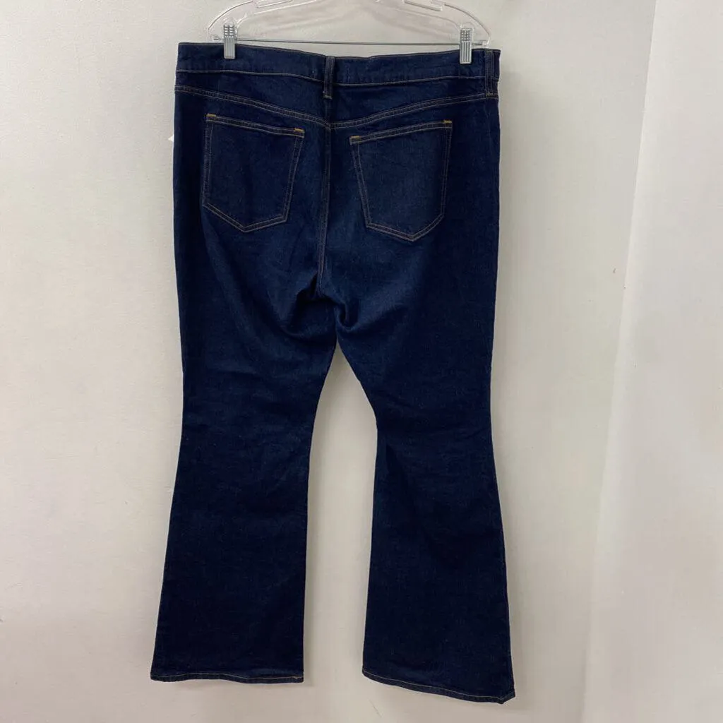 ABERCROMBIE & FITCH WOMEN'S JEANS dark blue L/33S sold by The Comeback product image thumbnail 3