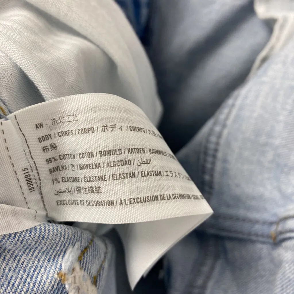 ABERCROMBIE & FITCH WOMEN'S JEANS light blue 16S sold by The Comeback product image thumbnail 3