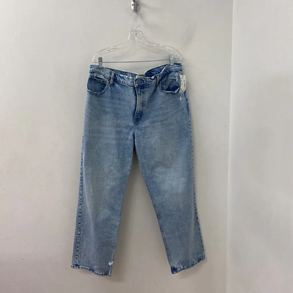 ABERCROMBIE & FITCH WOMEN'S JEANS light blue 16S sold by The Comeback