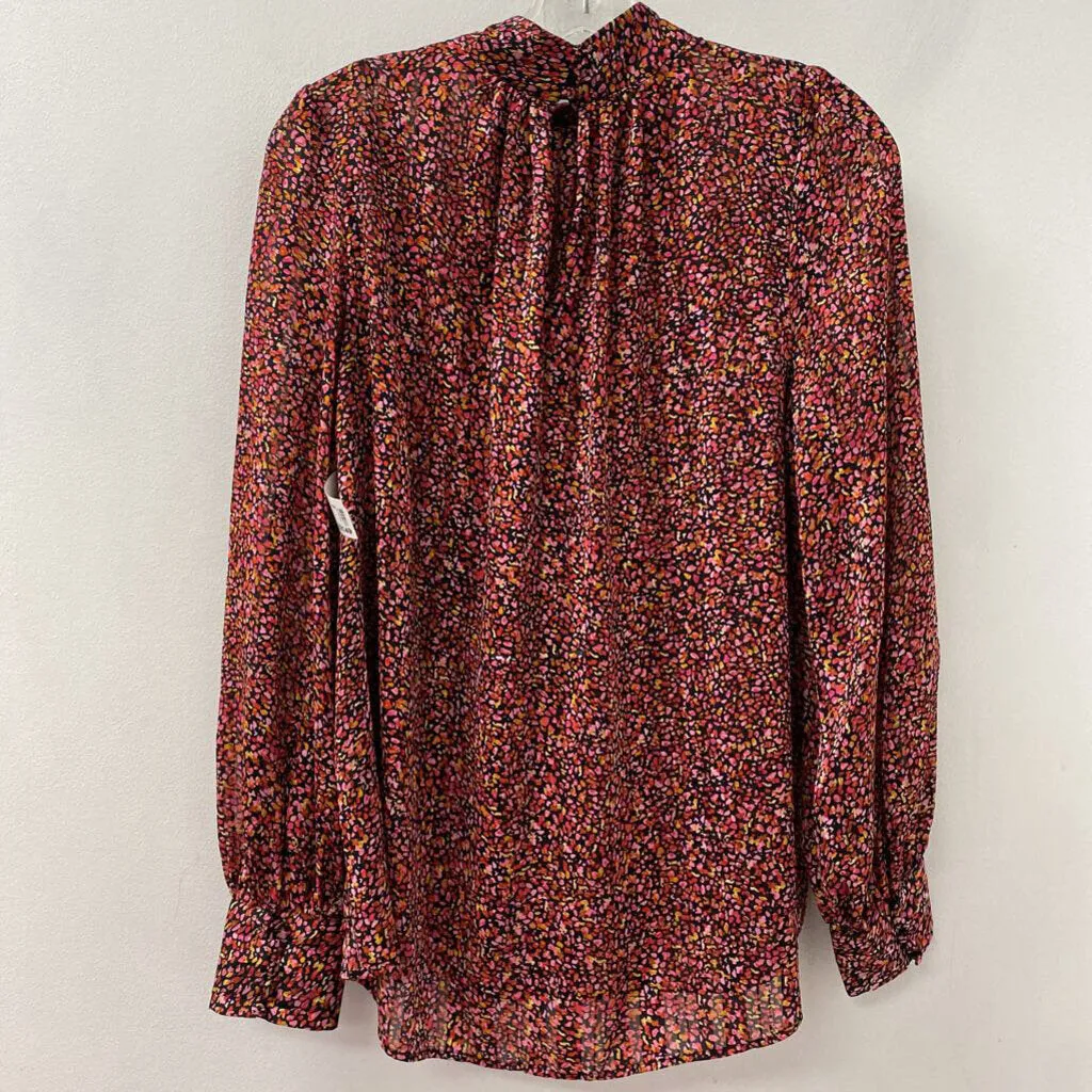 H&M WOMEN'S BLOUSE/SHIRT pink black multi S sold by The Comeback product image thumbnail 3