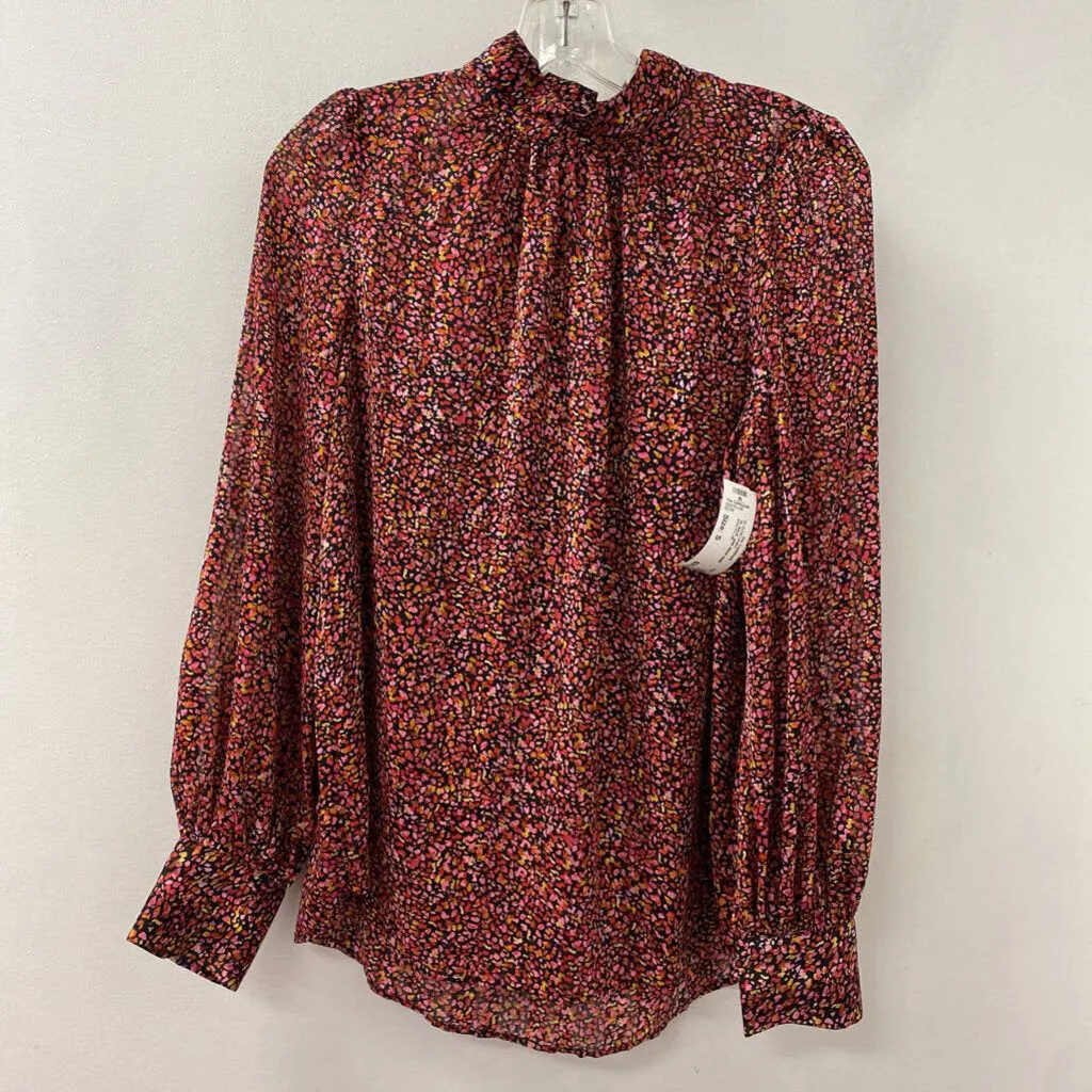 H&M WOMEN'S BLOUSE/SHIRT pink black multi S sold by The Comeback