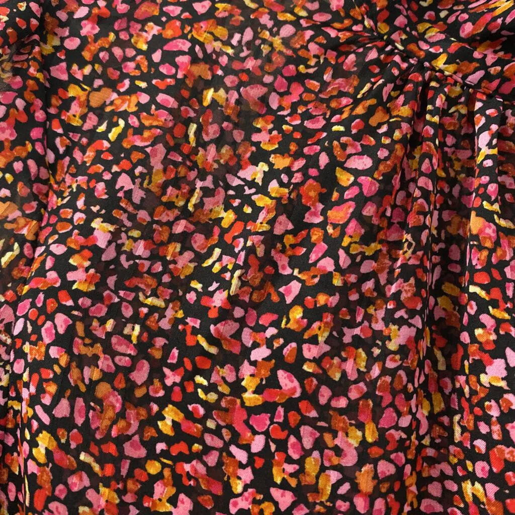 H&M WOMEN'S BLOUSE/SHIRT pink black multi S sold by The Comeback product image thumbnail 2