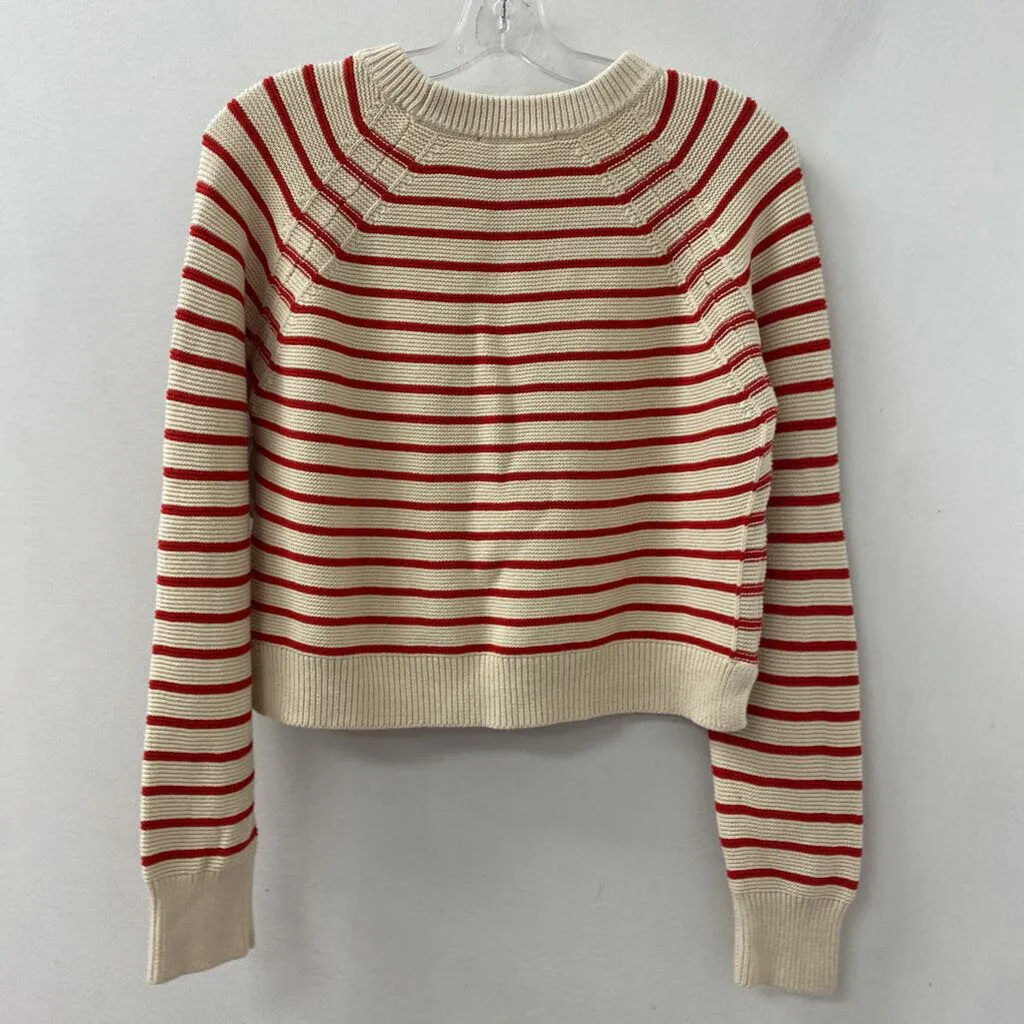 FRENCH CONNECTION WOMEN'S SWEATER cream red M sold by The Comeback product image thumbnail 2