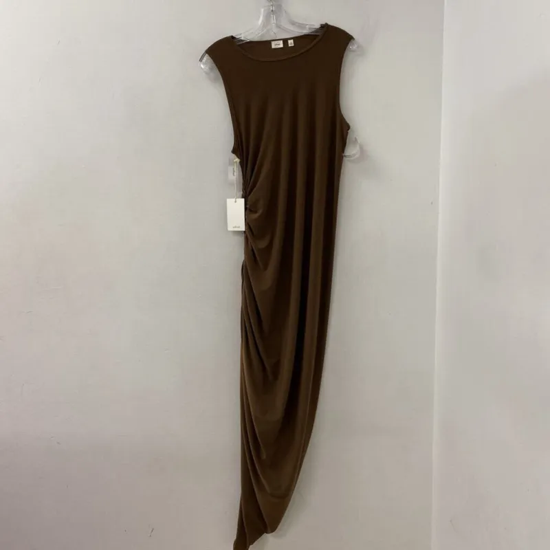 WILFRED WOMEN'S DRESS brown L made by Wilfred