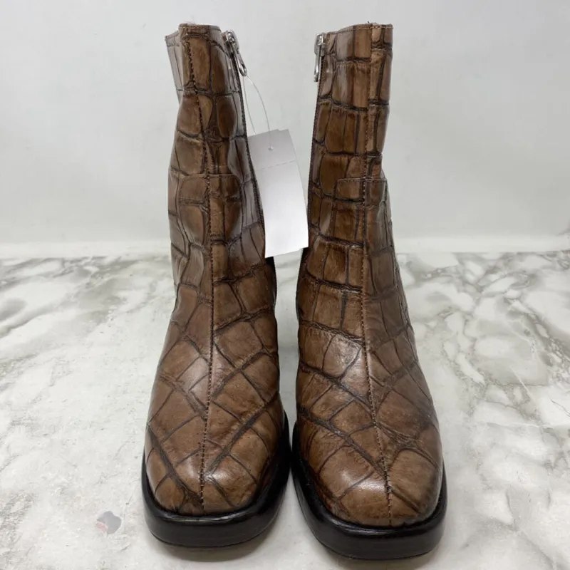 L'INTERVALLE WOMEN'S BOOTS brown 37 sold by The Comeback