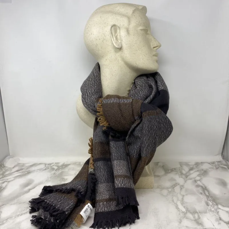 WILFRED WOMEN'S SCARF/SHAWL brown beige grey made by Wilfred