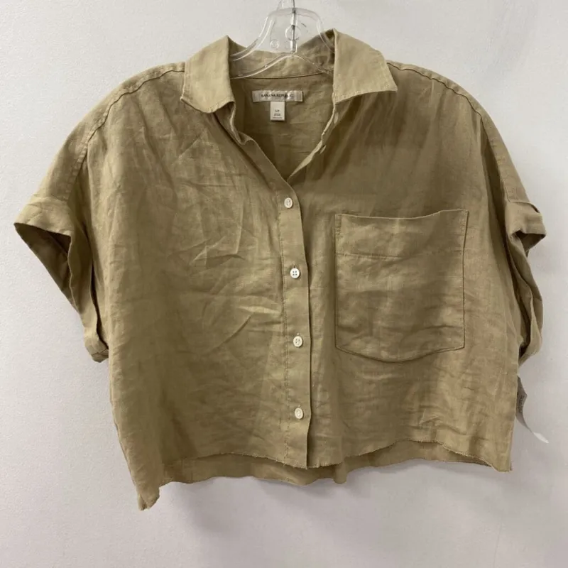 Banana Republic WOMEN'S BLOUSE/SHIRT beige S sold by The Comeback