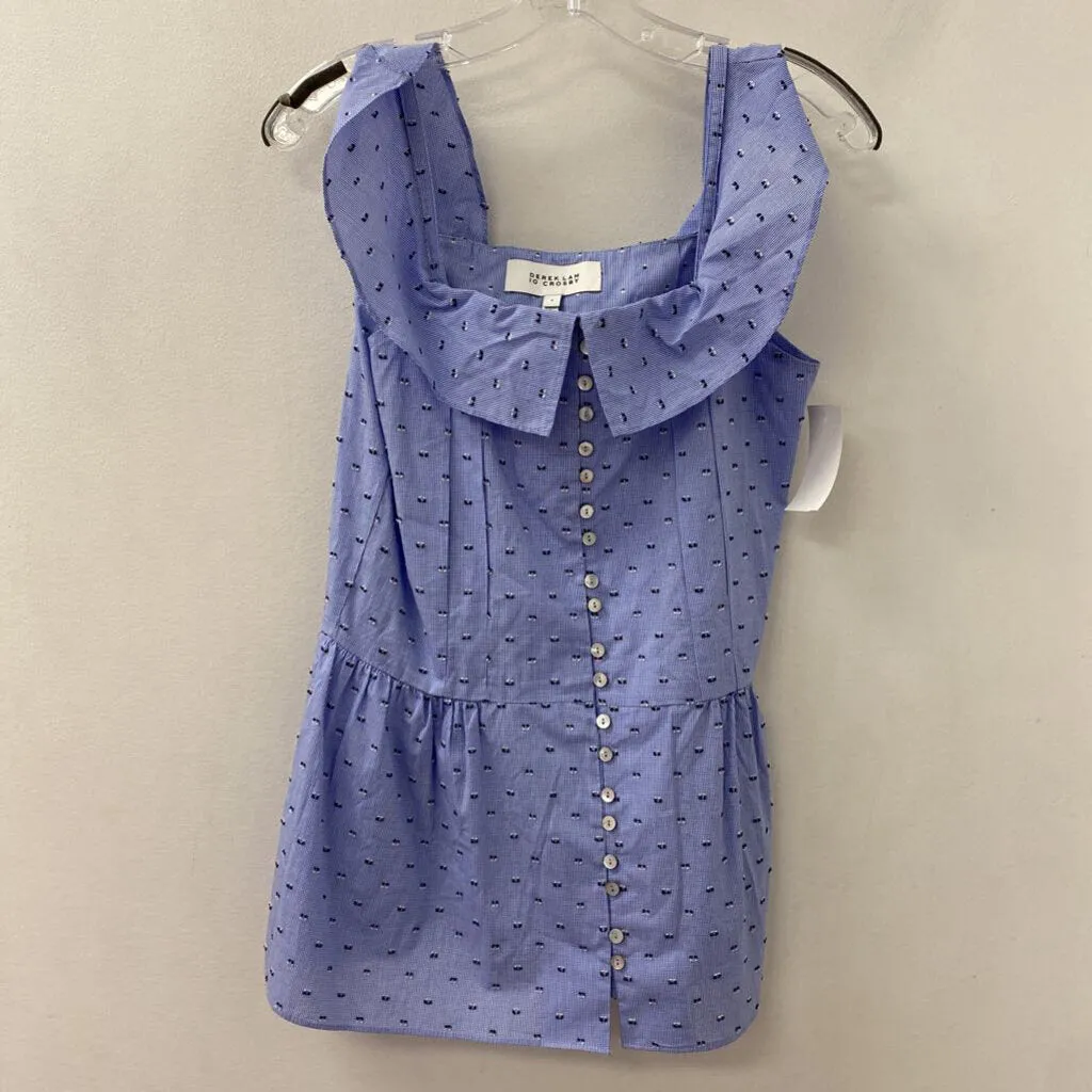 DEREK LAM 10 CROSBY WOMEN'S BLOUSE/SHIRT blueblack 4 sold by The Comeback