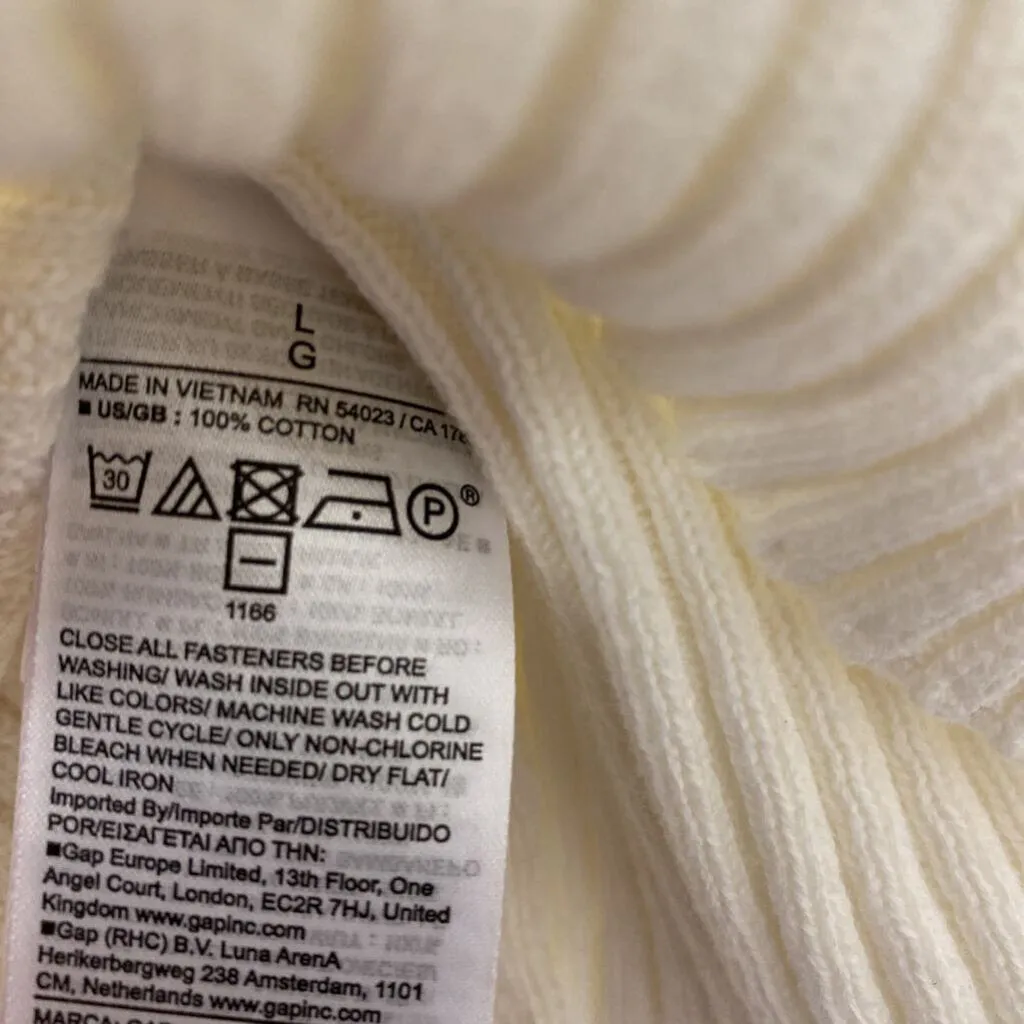 GAP WOMEN'S CARDIGAN white L sold by The Comeback product image thumbnail 3