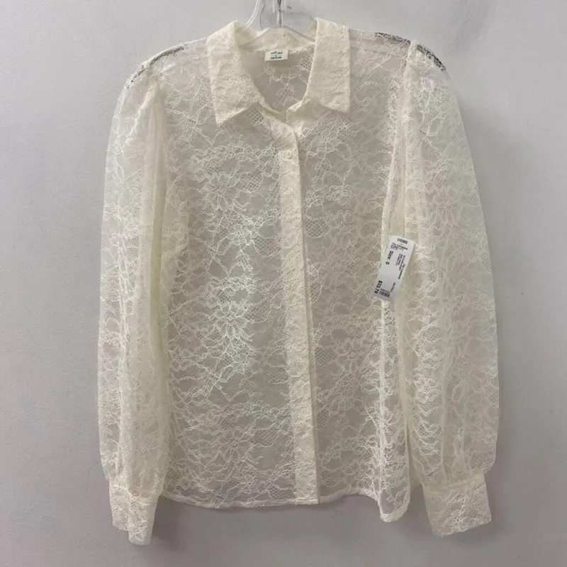 WILFRED WOMEN'S BLOUSE/SHIRT ivory S made by Wilfred