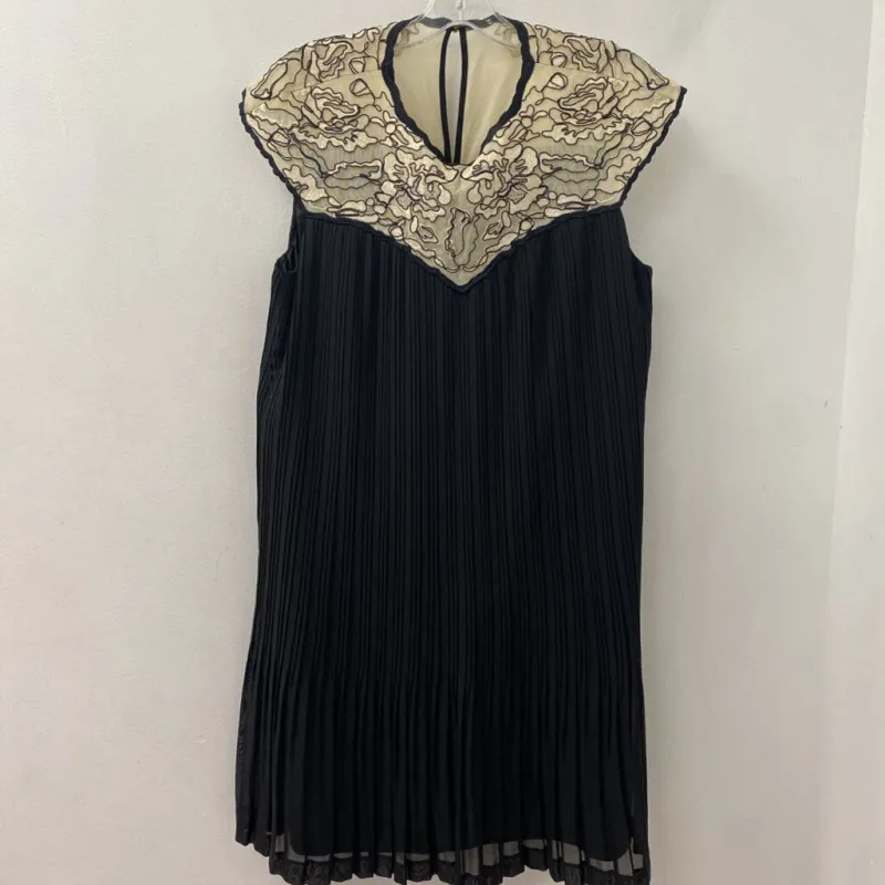TED BAKER WOMEN'S DRESS black cream 10/4 made by Ted Baker