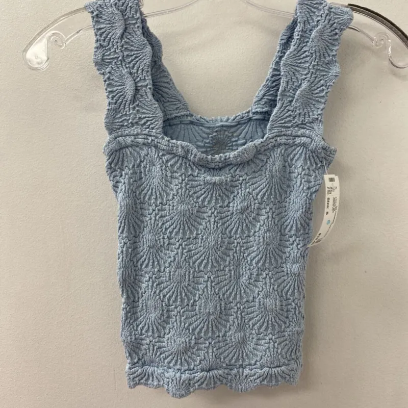 FREE PEOPLE WOMEN'S TANK/CAMI blue S made by Free People
