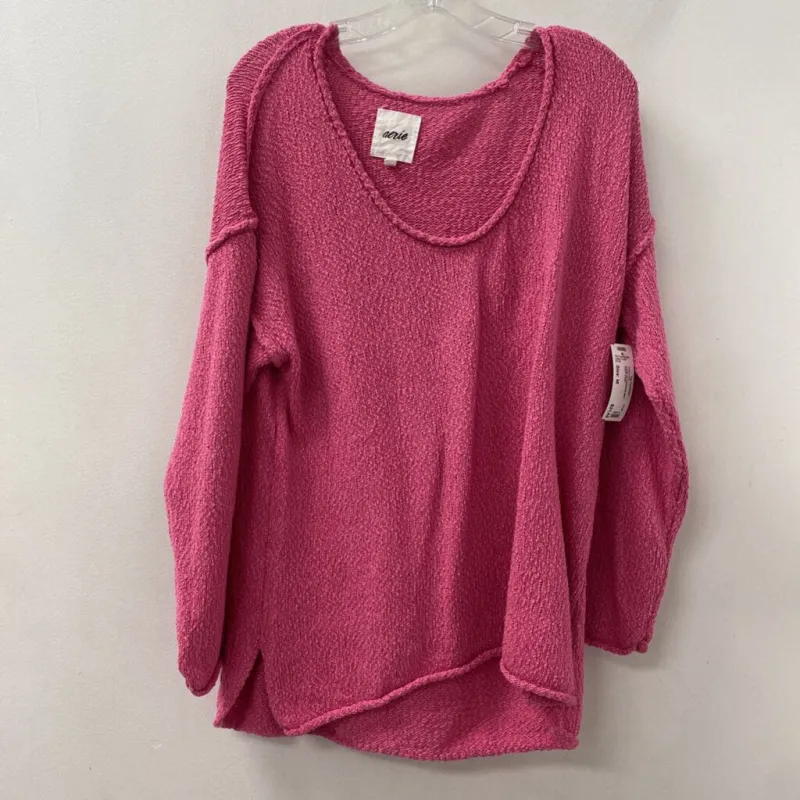 AERIE WOMEN'S SWEATER pink M sold by The Comeback
