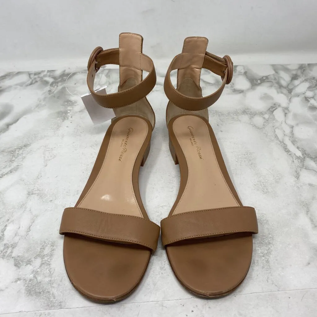 GIANVITO ROSSI milano WOMEN'S HEELS camel 37 sold by The Comeback