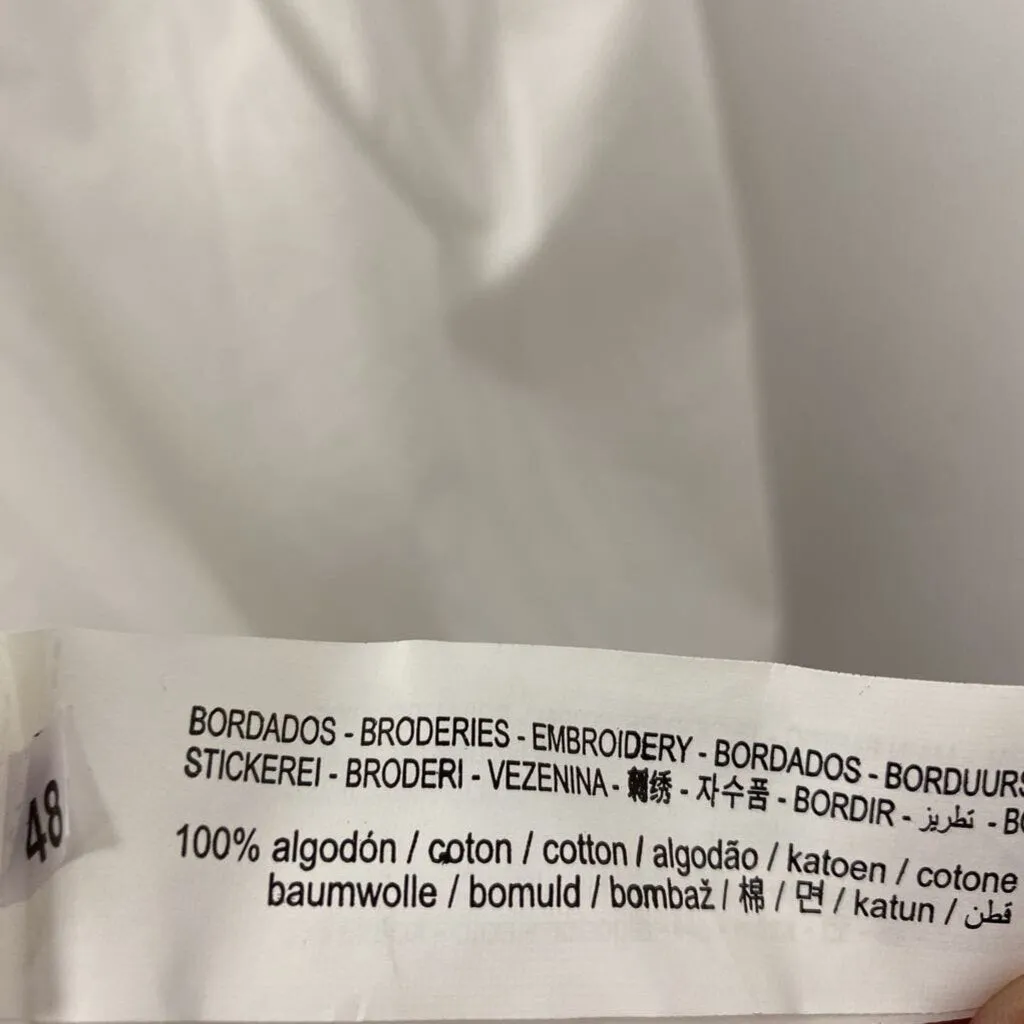 ZARA WOMEN'S BLOUSE/SHIRT white L sold by The Comeback product image thumbnail 3