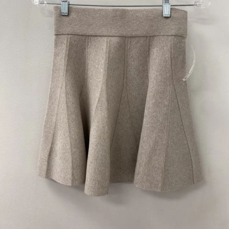 Club Monaco WOMEN'S SKIRT beige mix XS made by Club Monaco