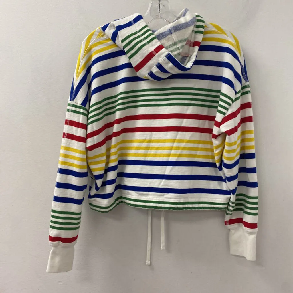 HBC WOMEN'S TOP white multi colour stripes S sold by The Comeback product image thumbnail 2