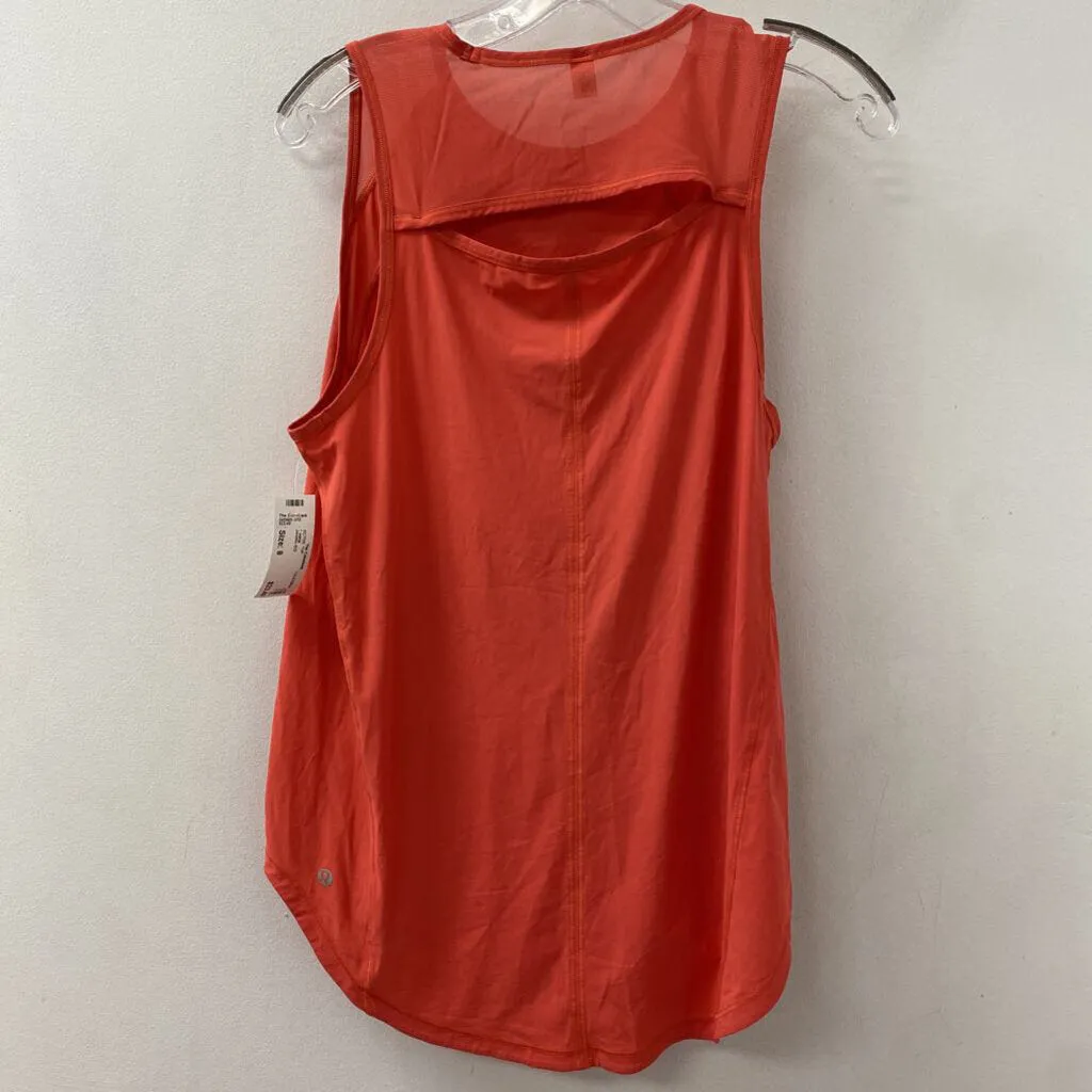 LULULEMON WOMEN'S ACTIVE TOP coral 8 sold by The Comeback product image thumbnail 2