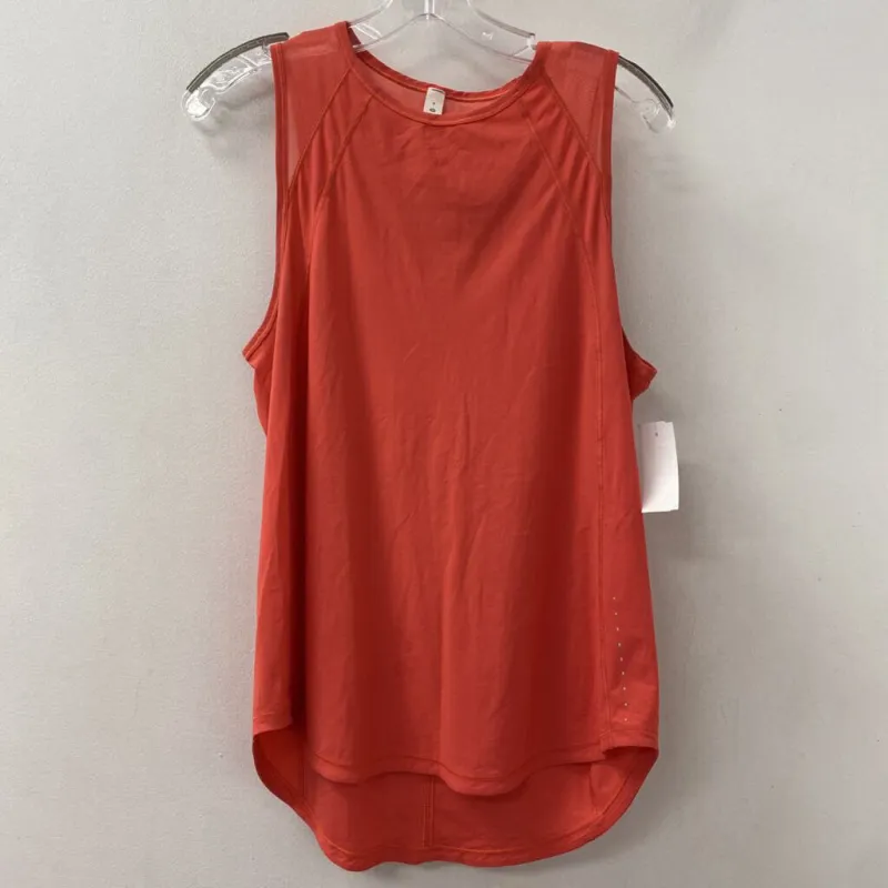 LULULEMON WOMEN'S ACTIVE TOP coral 8 made by Lululemon
