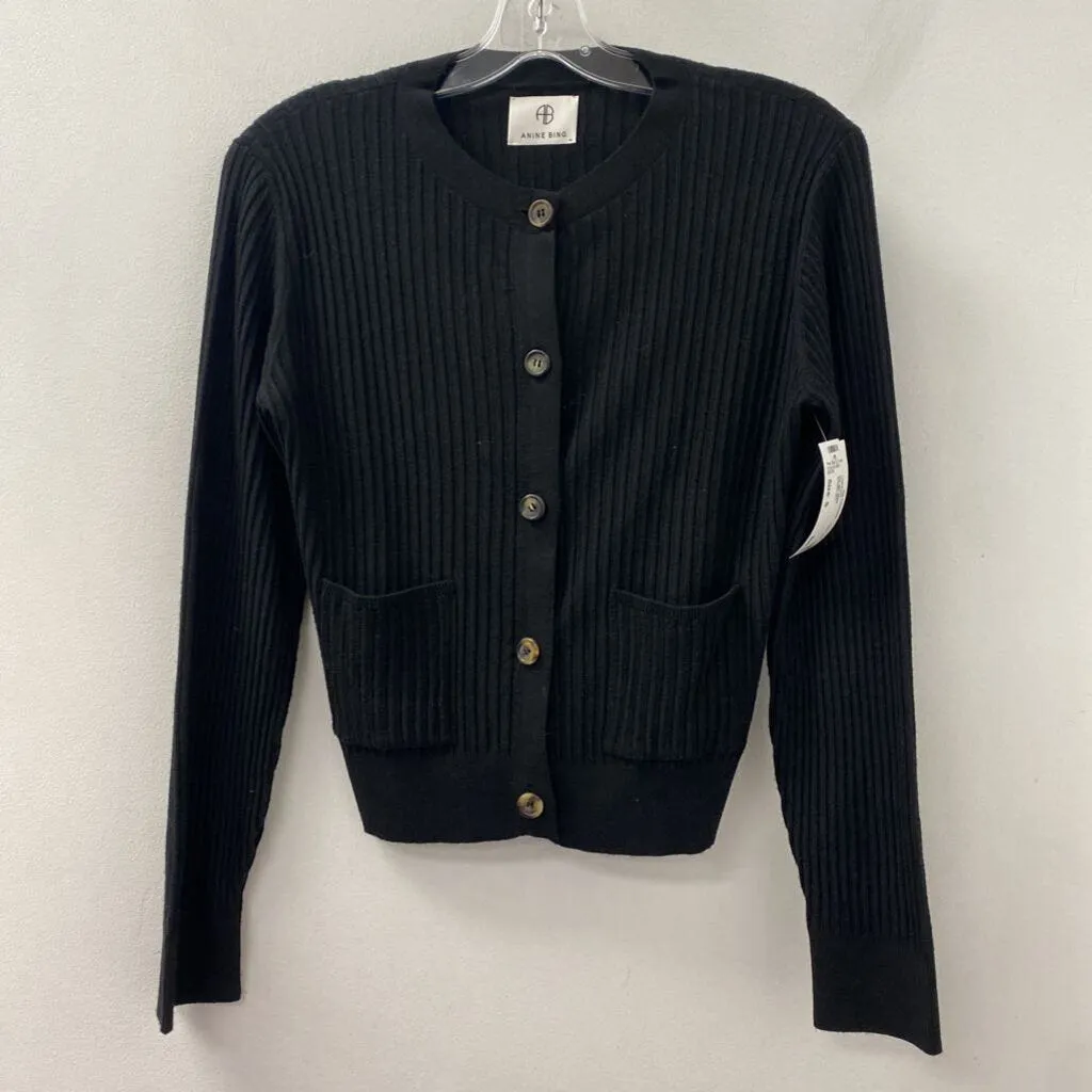 ANINE BING WOMEN'S CARDIGAN black S sold by The Comeback