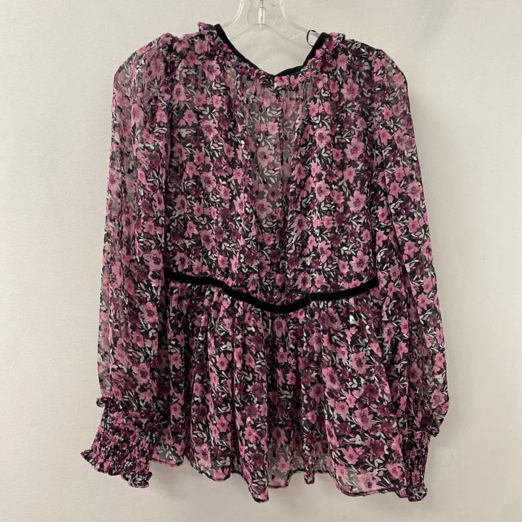 ZARA WOMEN'S BLOUSE/SHIRT pink purple L sold by The Comeback product image thumbnail 2